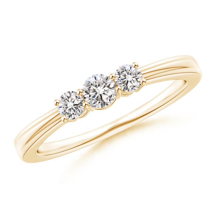 I-J, I1-I2 / 0.32 CT / 14 KT Yellow Gold