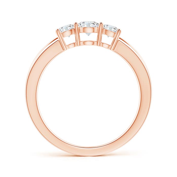 G, VS2 / 0.5 CT / 14 KT Rose Gold