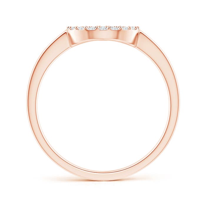 F-G, VS / 0.22 CT / 14 KT Rose Gold