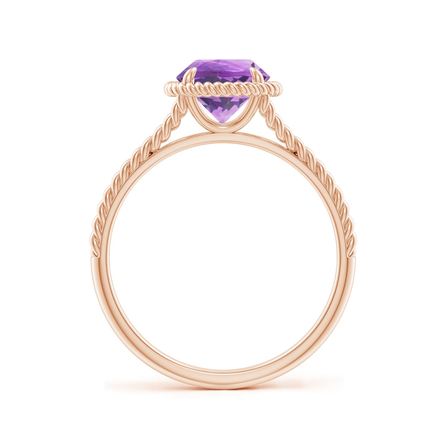 A - Amethyst / 1.15 CT / 14 KT Rose Gold