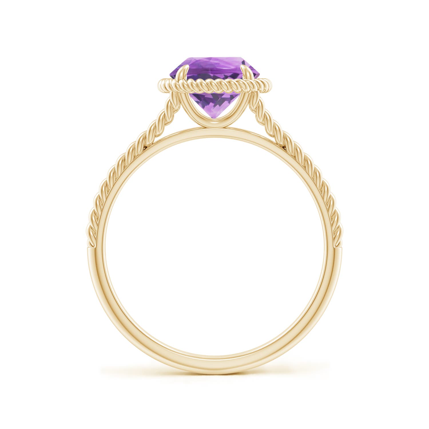 A - Amethyst / 1.15 CT / 14 KT Yellow Gold