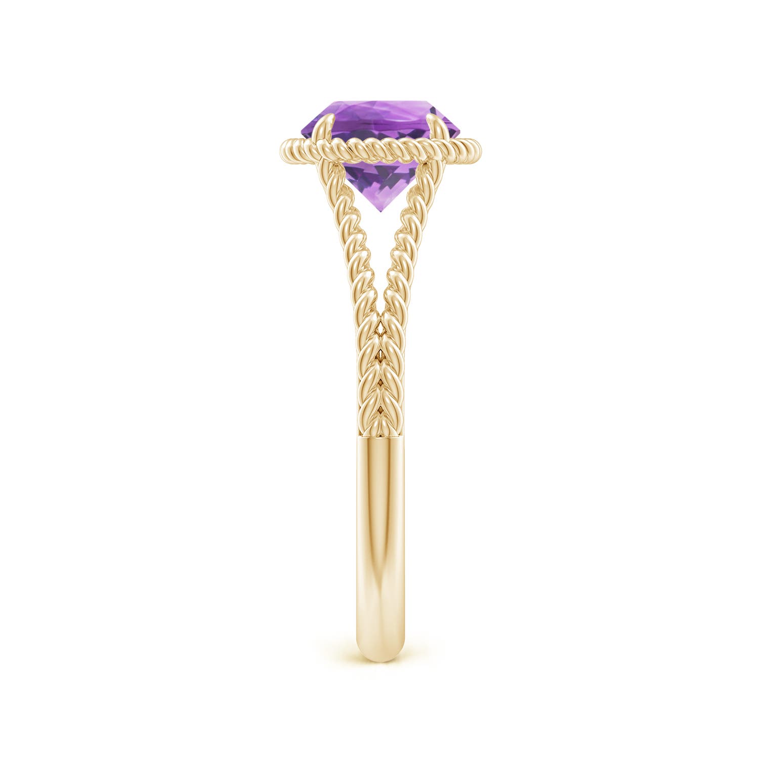 A - Amethyst / 1.15 CT / 14 KT Yellow Gold