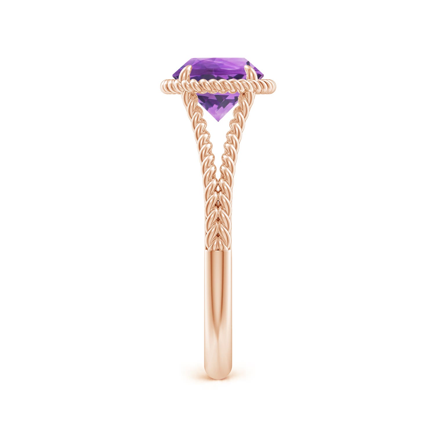 AA - Amethyst / 1.15 CT / 14 KT Rose Gold