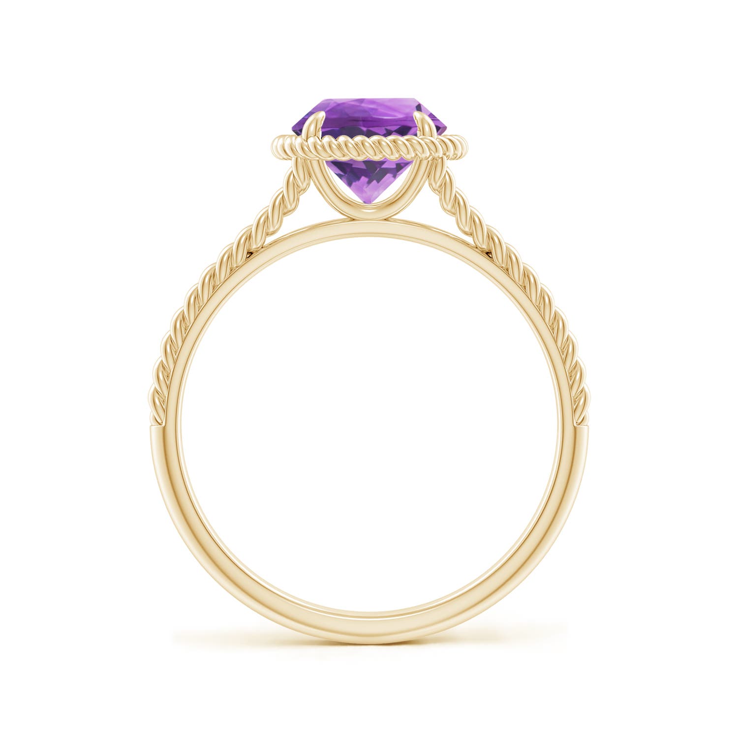 AA - Amethyst / 1.15 CT / 14 KT Yellow Gold