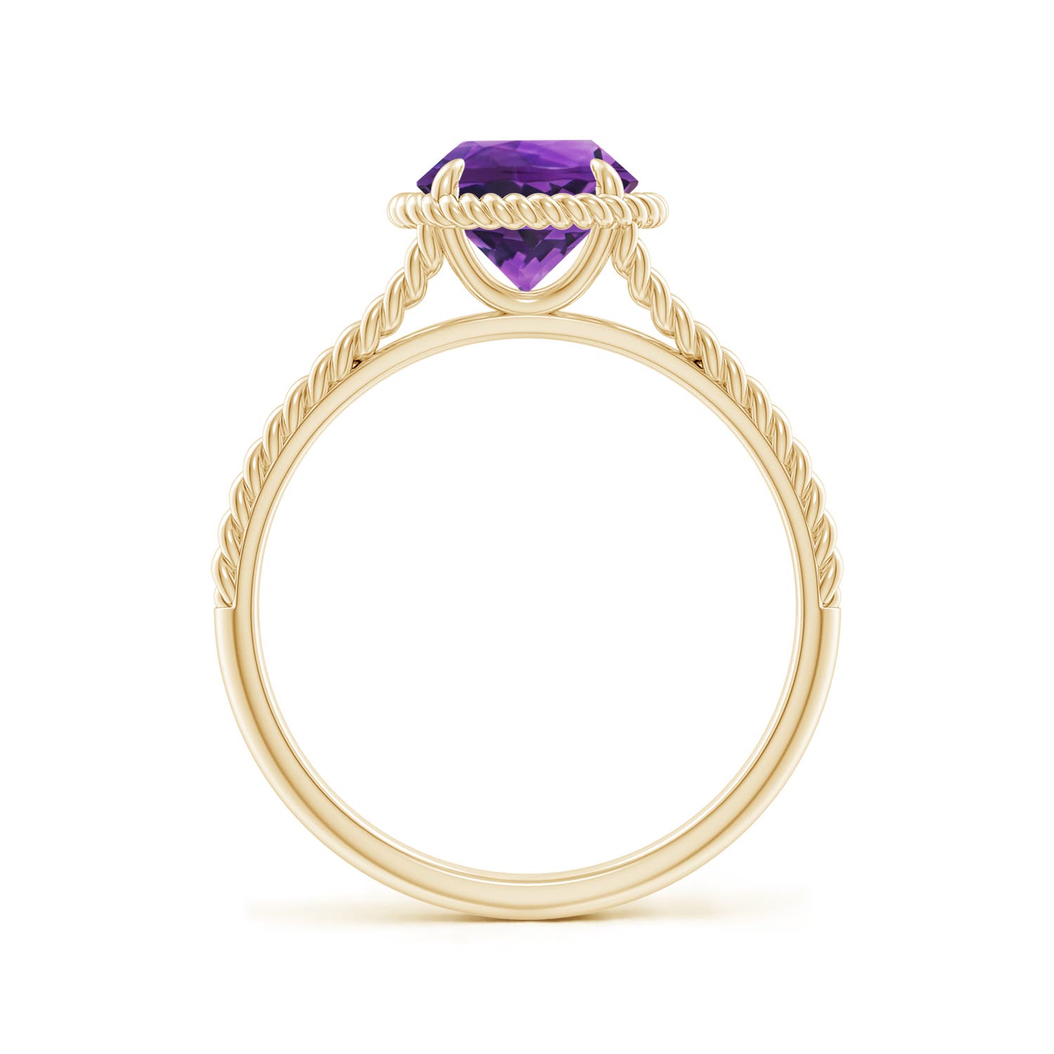 AAAA - Amethyst / 1.15 CT / 14 KT Yellow Gold