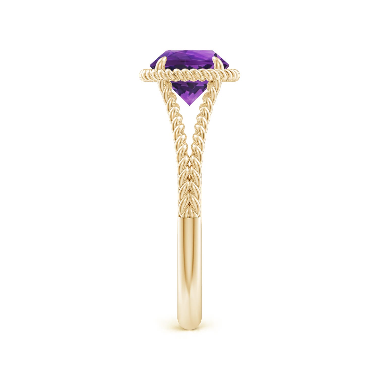 AAAA - Amethyst / 1.15 CT / 14 KT Yellow Gold