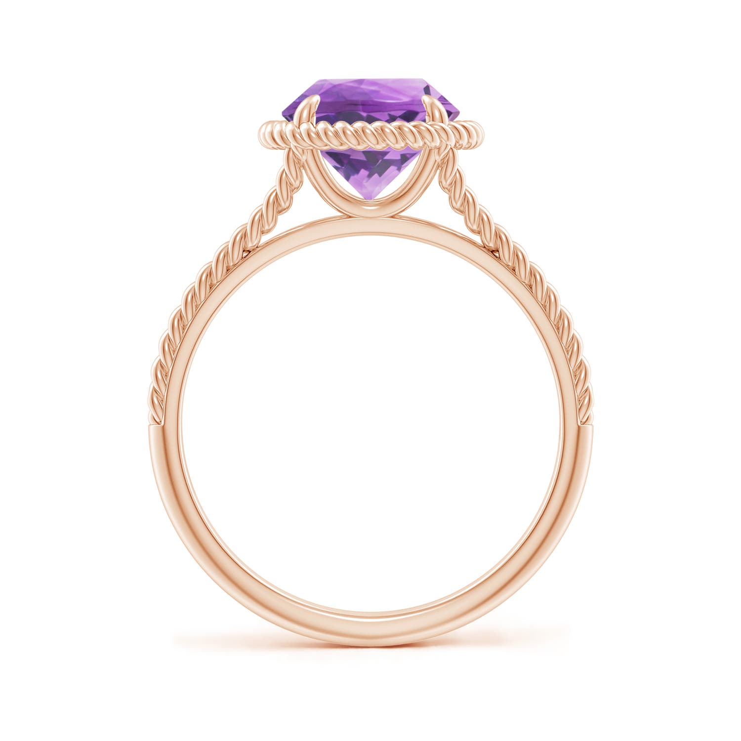 A - Amethyst / 1.7 CT / 14 KT Rose Gold