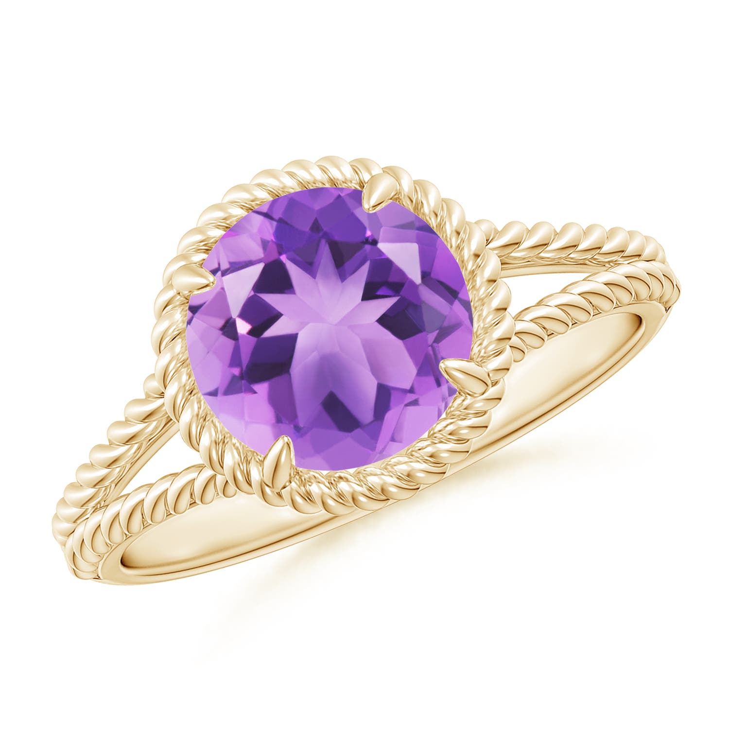 A - Amethyst / 1.7 CT / 14 KT Yellow Gold