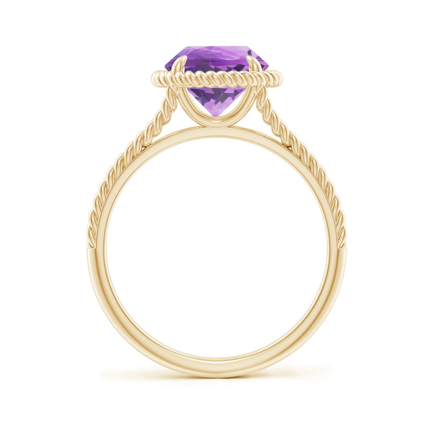 A - Amethyst / 1.7 CT / 14 KT Yellow Gold