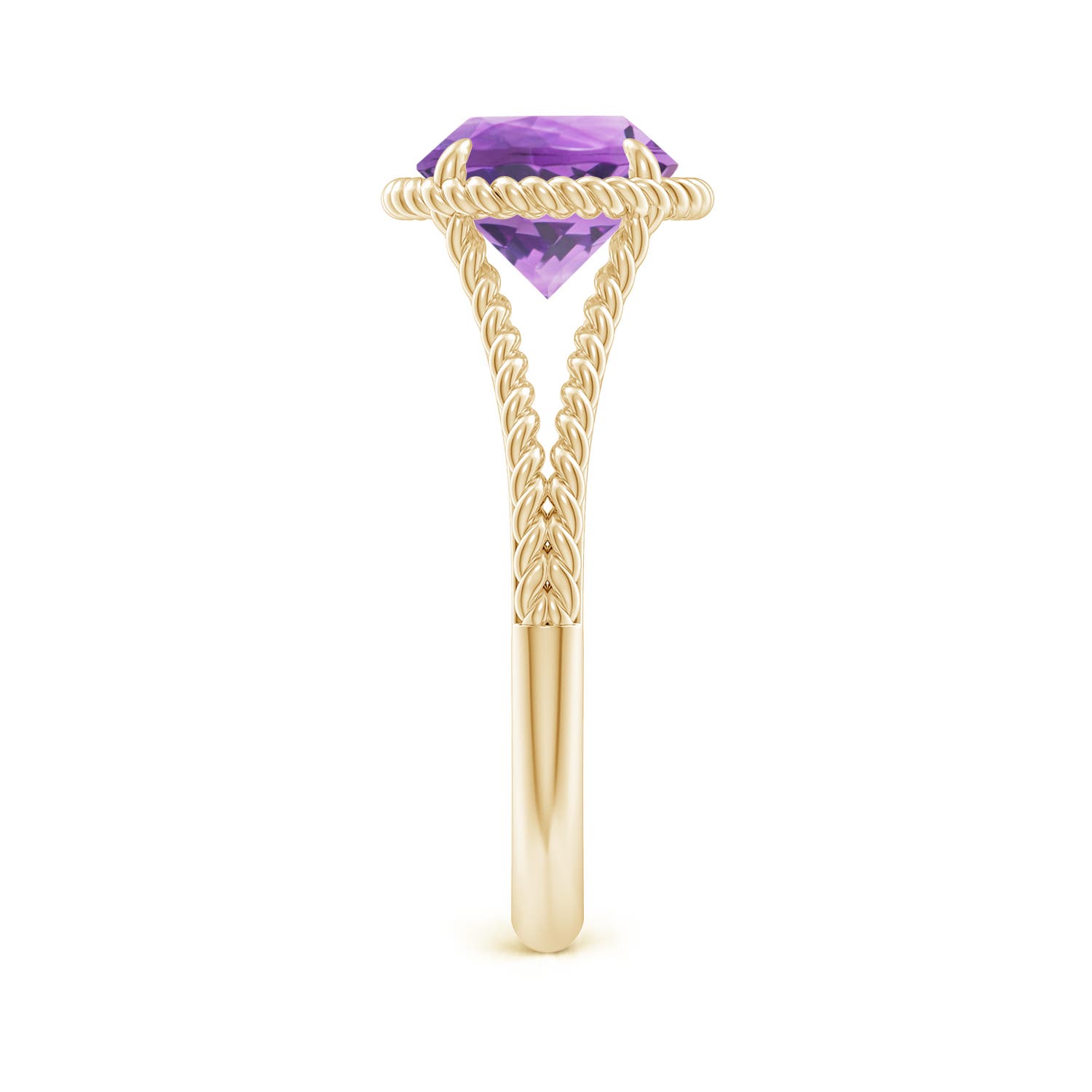 A - Amethyst / 1.7 CT / 14 KT Yellow Gold