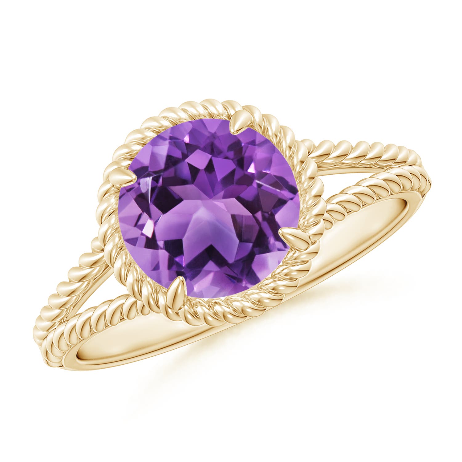 AA - Amethyst / 1.7 CT / 14 KT Yellow Gold