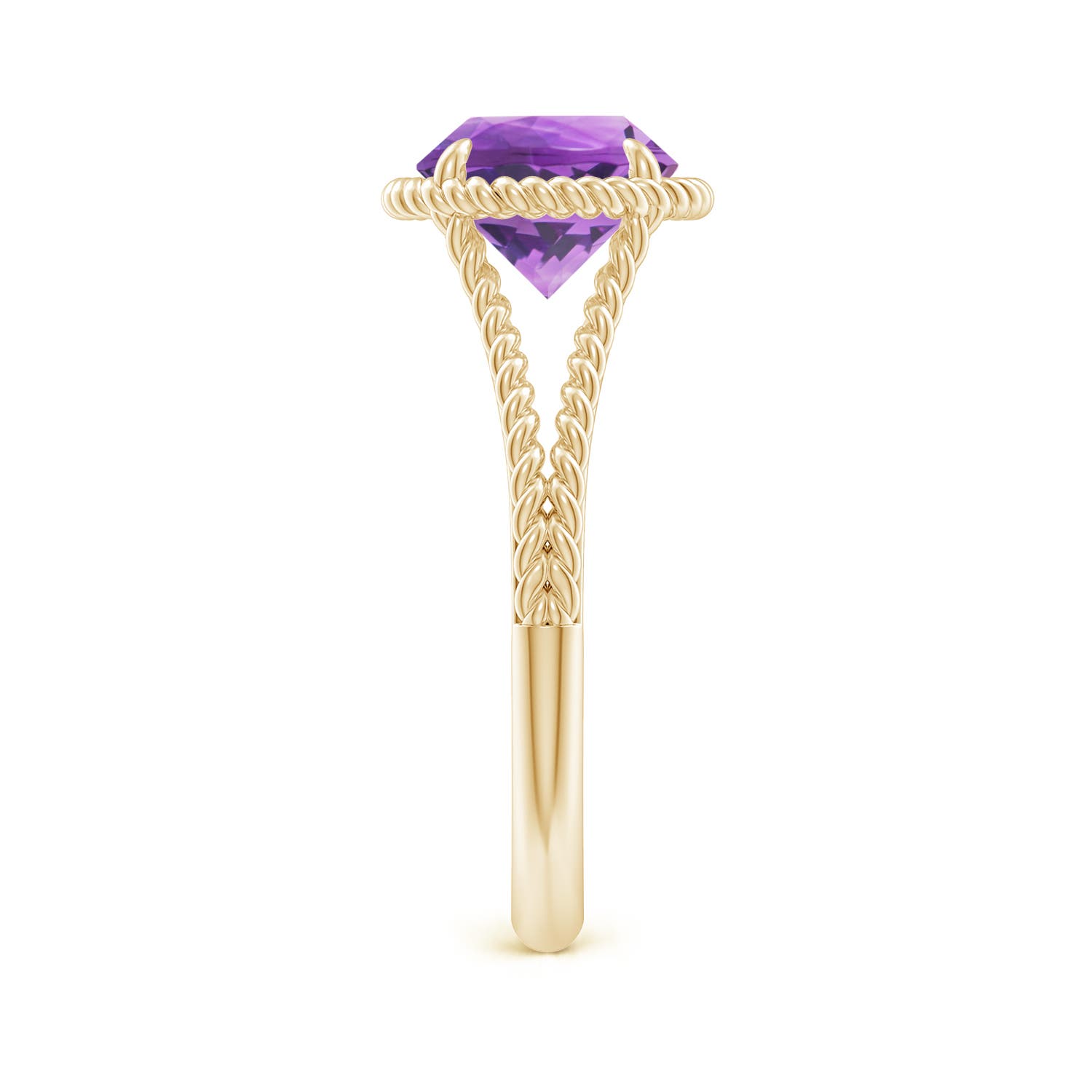 AA - Amethyst / 1.7 CT / 14 KT Yellow Gold