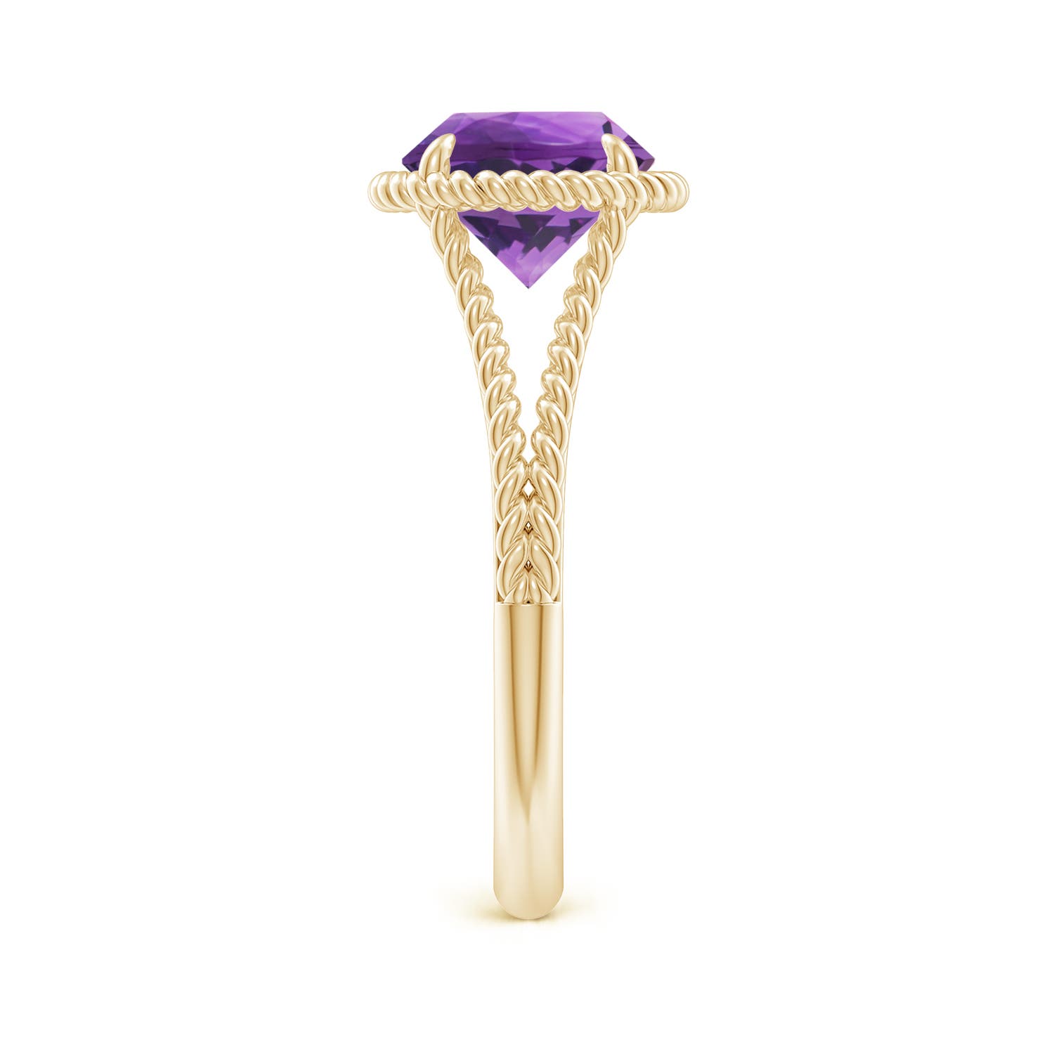 AAA - Amethyst / 1.7 CT / 14 KT Yellow Gold