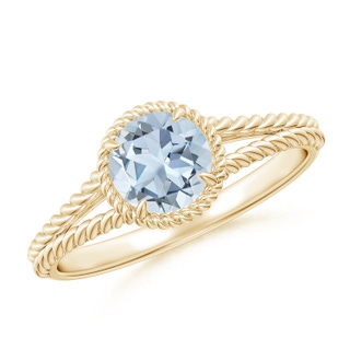 Round A Aquamarine
