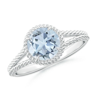 Round A Aquamarine