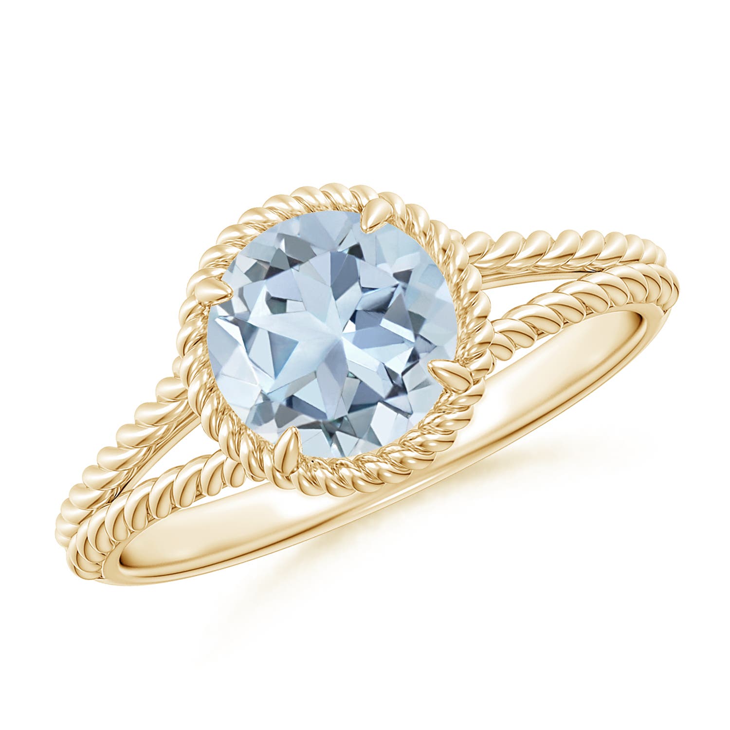 A - Aquamarine / 1.12 CT / 14 KT Yellow Gold