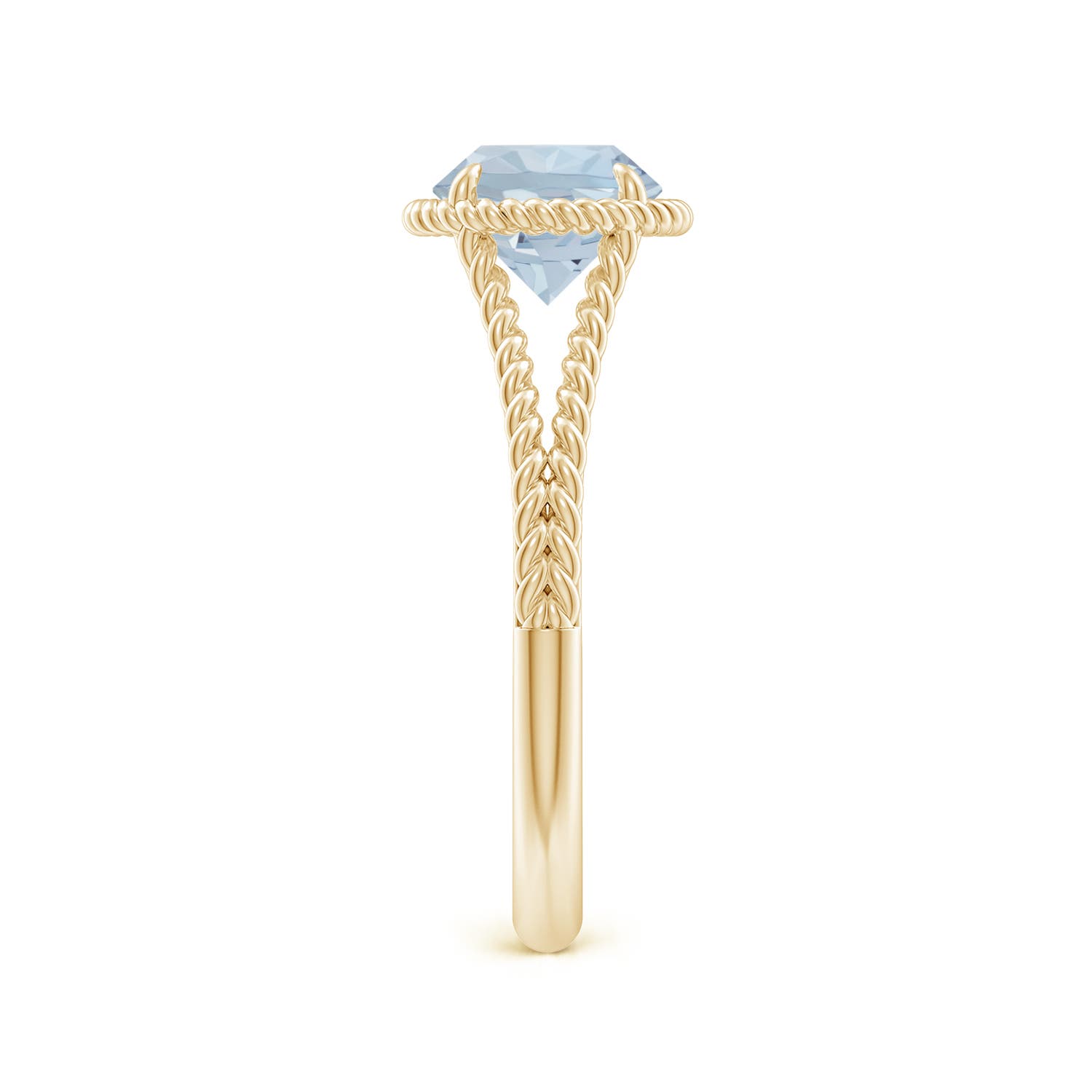 A - Aquamarine / 1.12 CT / 14 KT Yellow Gold