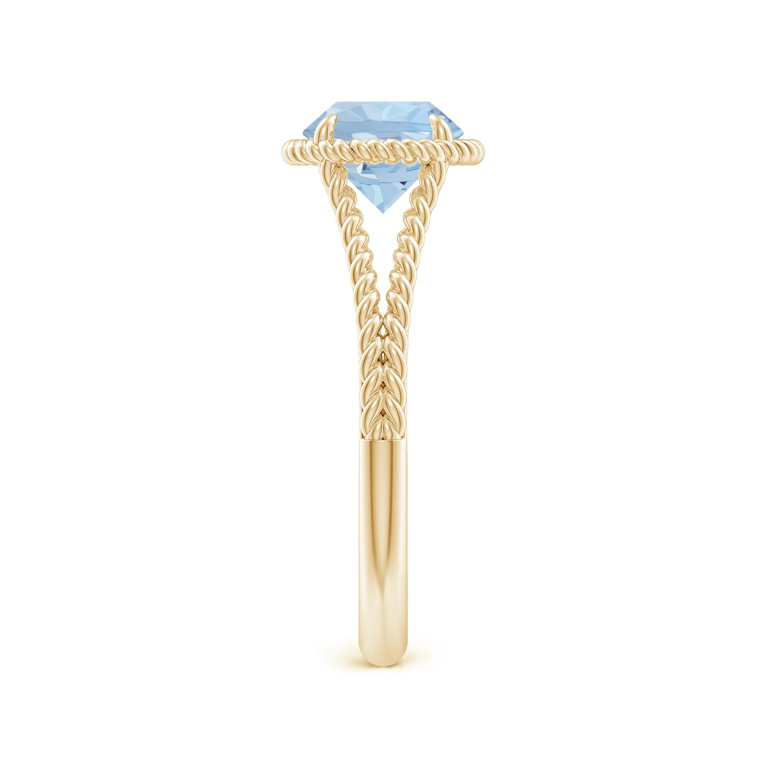 AA - Aquamarine / 1.12 CT / 14 KT Yellow Gold