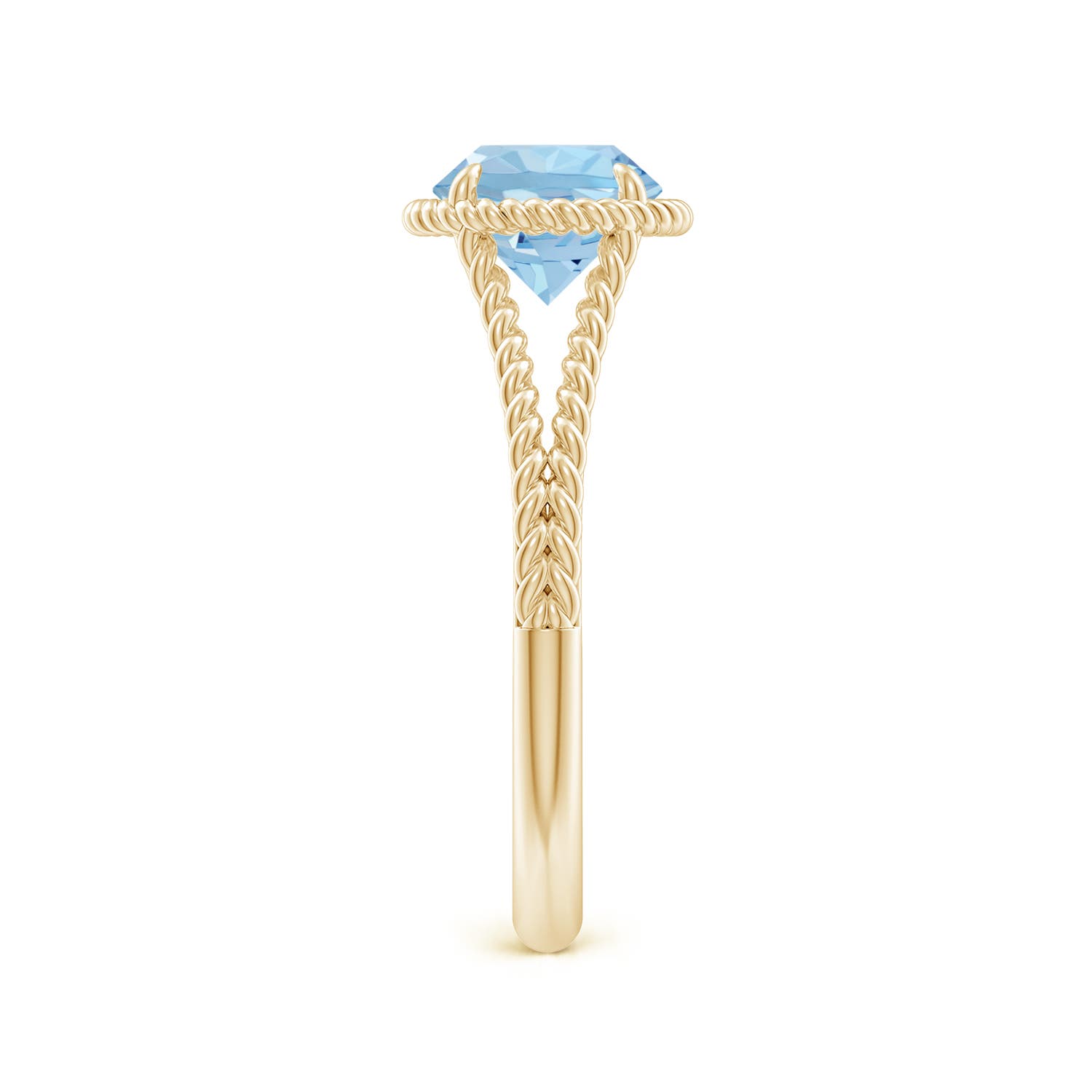 AAA - Aquamarine / 1.12 CT / 14 KT Yellow Gold