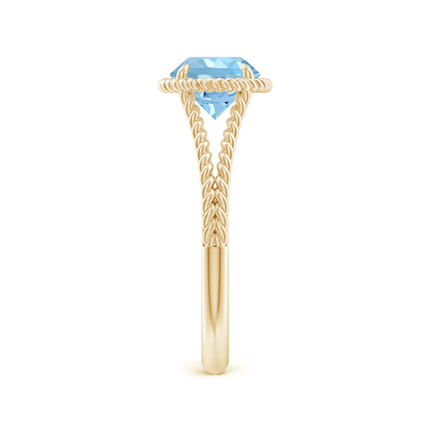 AAAA - Aquamarine / 1.12 CT / 14 KT Yellow Gold