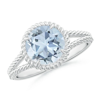 Round A Aquamarine