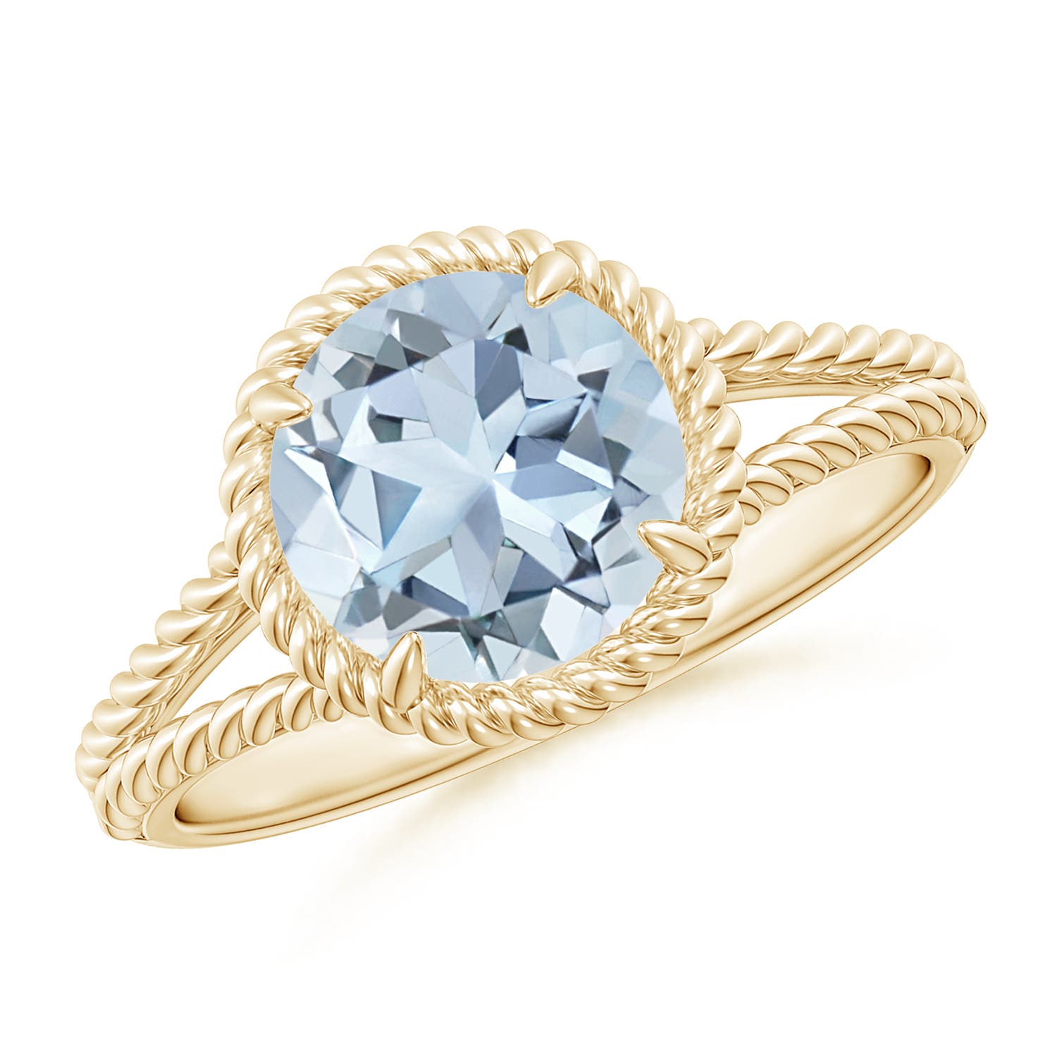 A - Aquamarine / 1.6 CT / 14 KT Yellow Gold