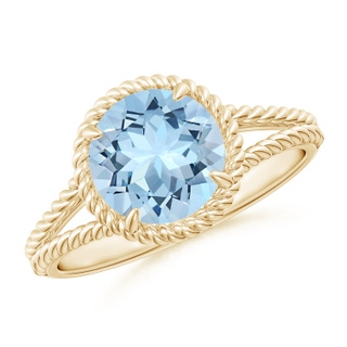 Round AAA Aquamarine