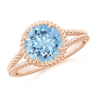 Round AAAA Aquamarine