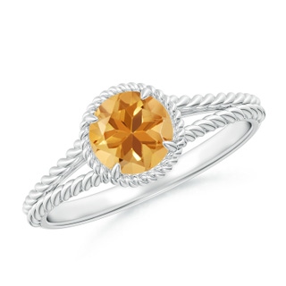 Round A Citrine