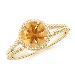 Round A Citrine