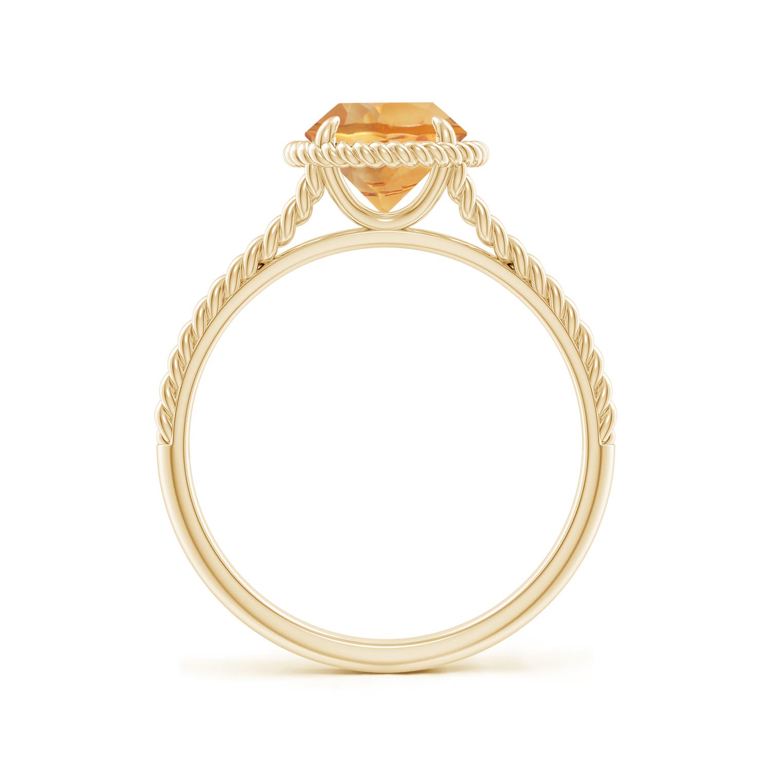 A - Citrine / 1.25 CT / 14 KT Yellow Gold