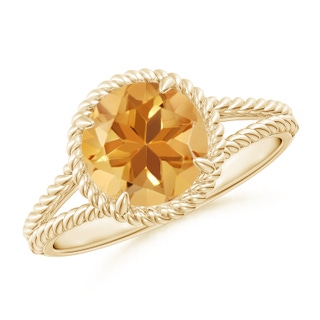 Round A Citrine