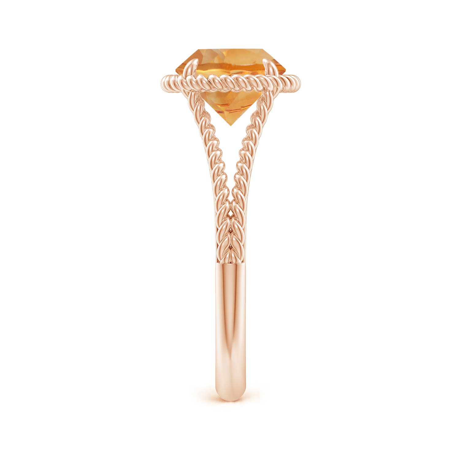 AA - Citrine / 1.7 CT / 14 KT Rose Gold