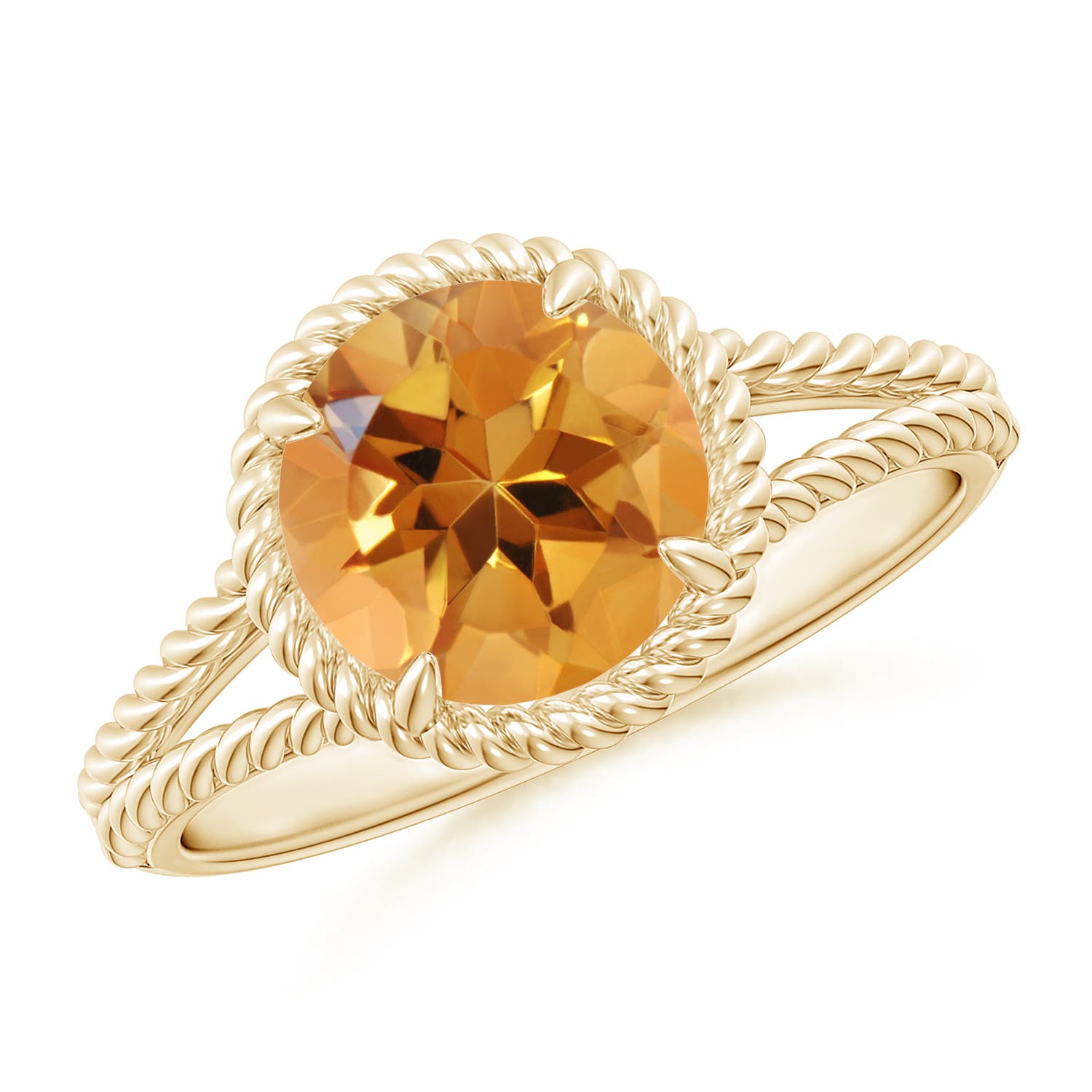 AA - Citrine / 1.7 CT / 14 KT Yellow Gold