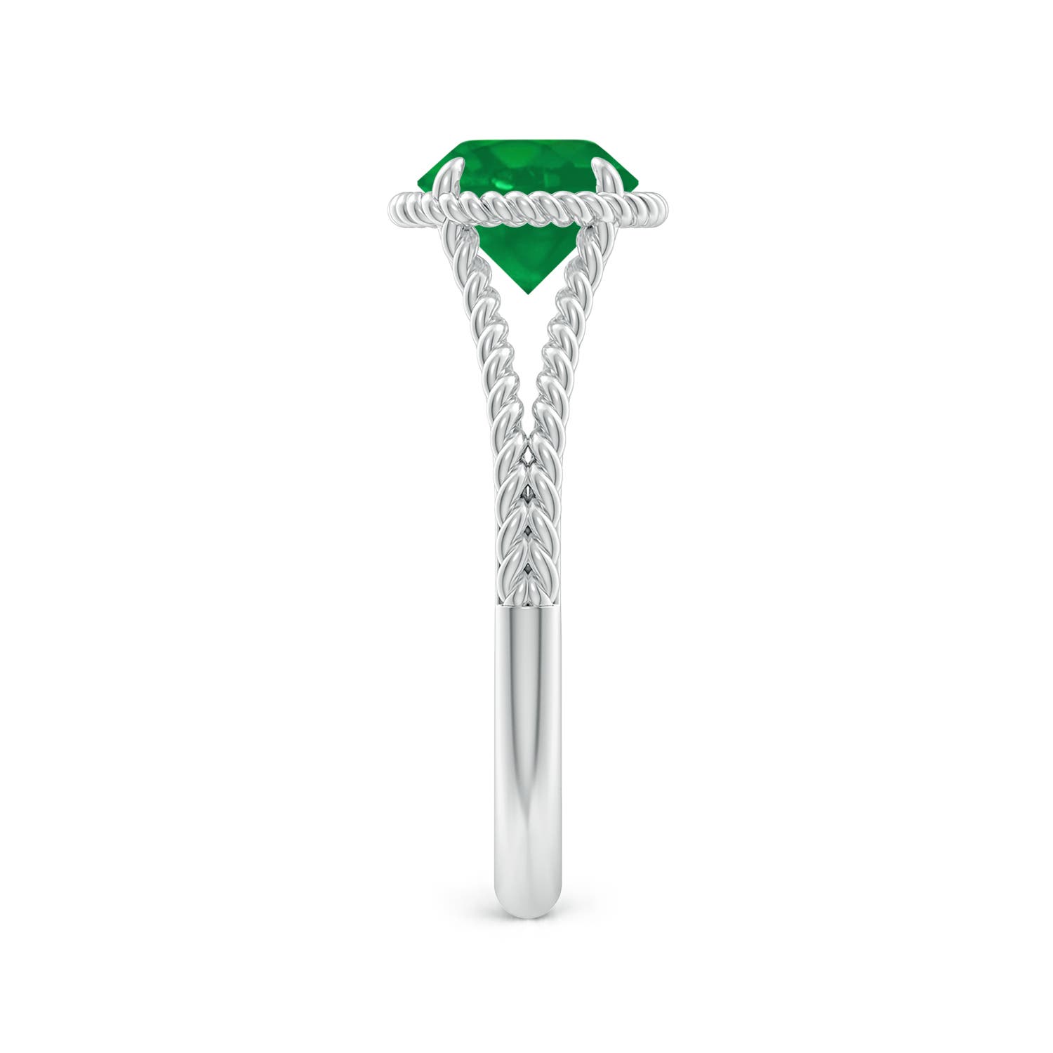 AA - Emerald / 1.2 CT / 14 KT White Gold