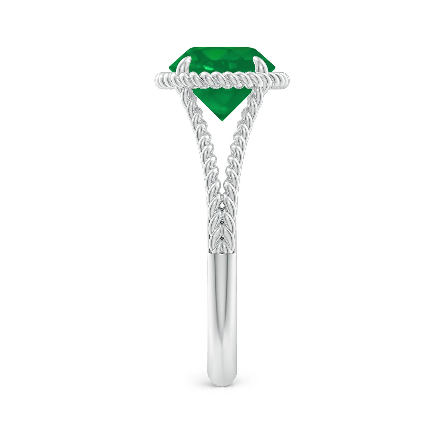 AA - Emerald / 1.75 CT / 14 KT White Gold