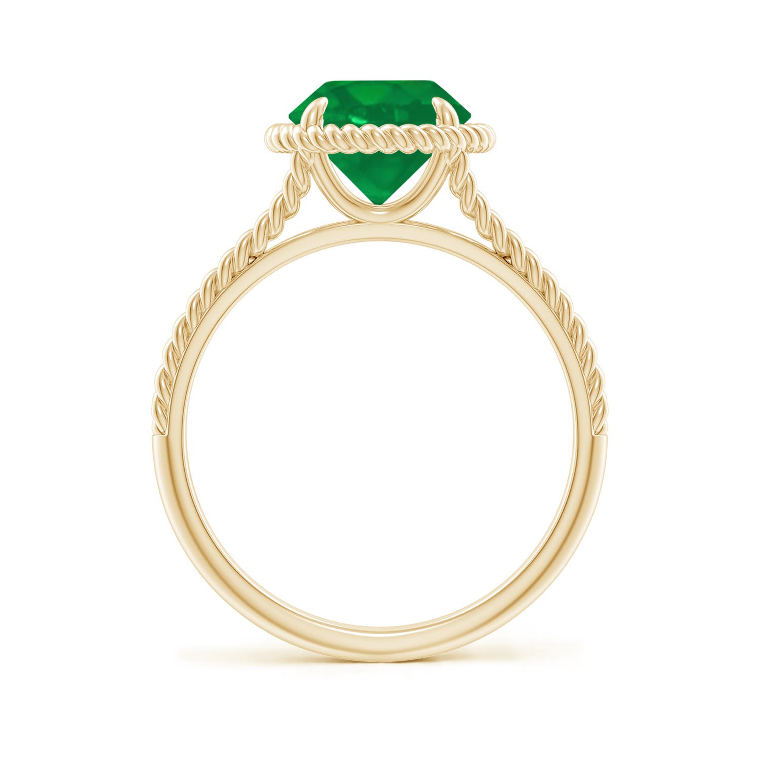 AA - Emerald / 1.75 CT / 14 KT Yellow Gold