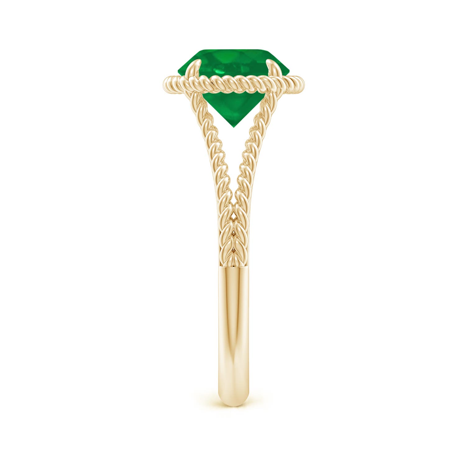 AA - Emerald / 1.75 CT / 14 KT Yellow Gold