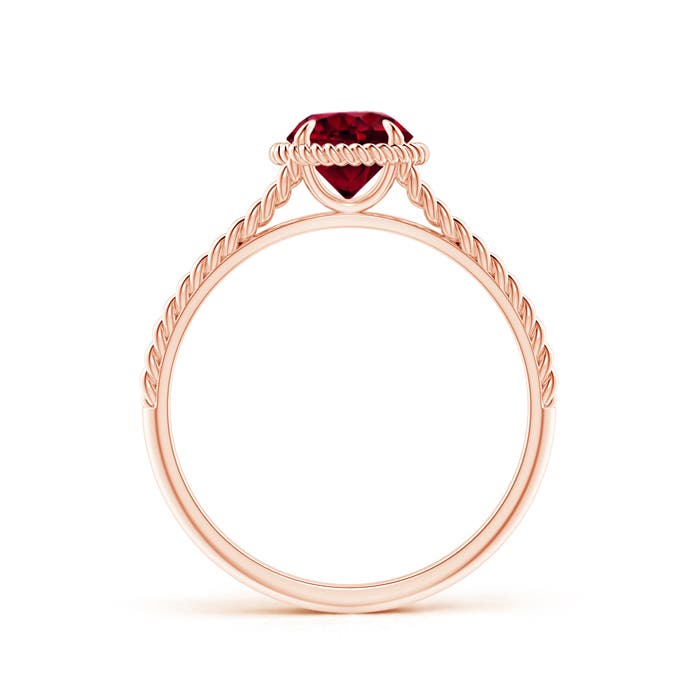 AA - Garnet / 1 CT / 14 KT Rose Gold