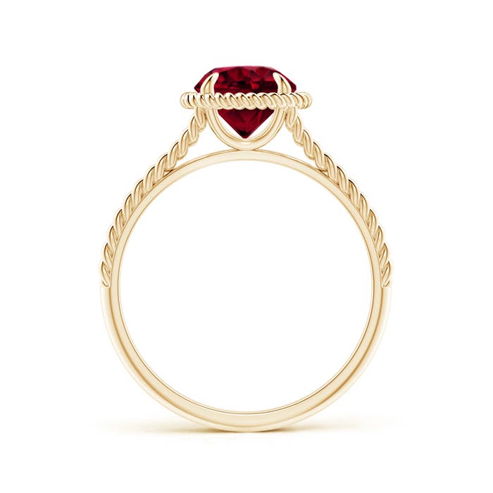 AA - Garnet / 1.5 CT / 14 KT Yellow Gold