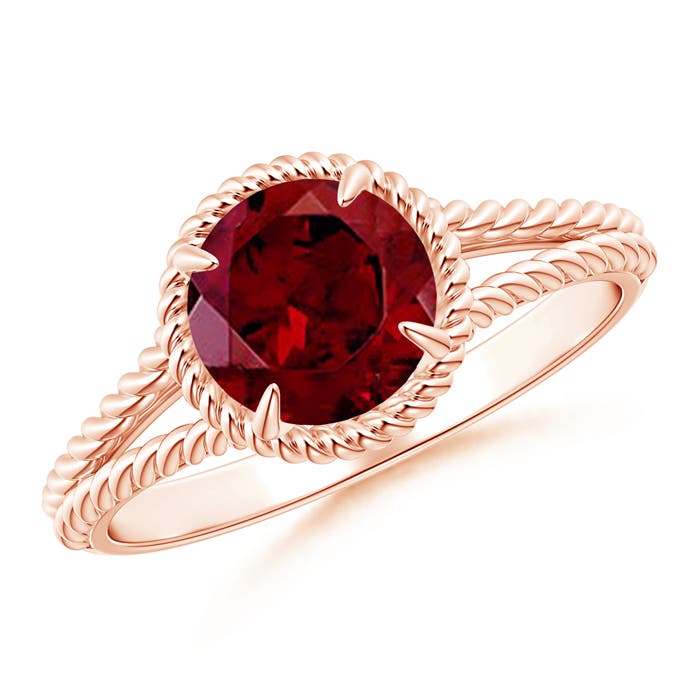 AAA - Garnet / 1.5 CT / 14 KT Rose Gold