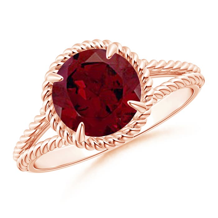 AA - Garnet / 2.2 CT / 14 KT Rose Gold