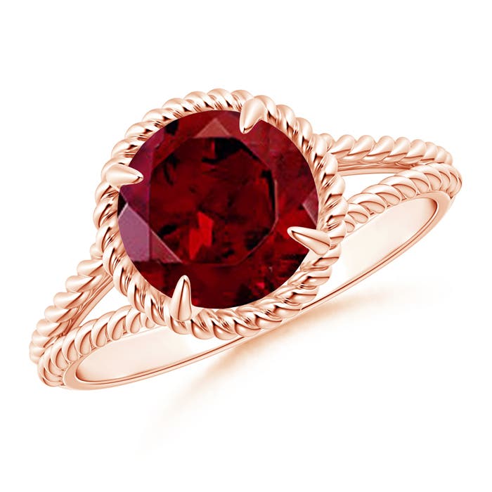 AAA - Garnet / 2.2 CT / 14 KT Rose Gold