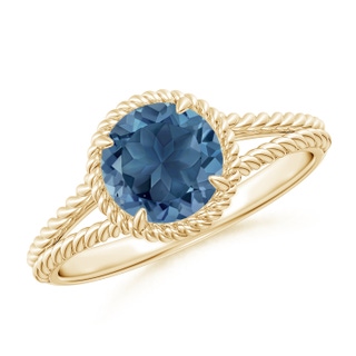 Round A London Blue Topaz