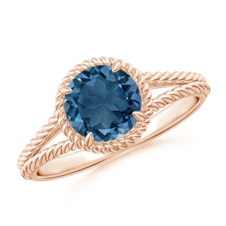 Round AA London Blue Topaz