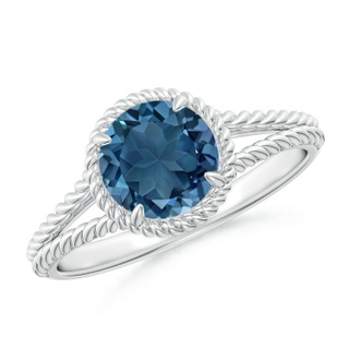Round AA London Blue Topaz