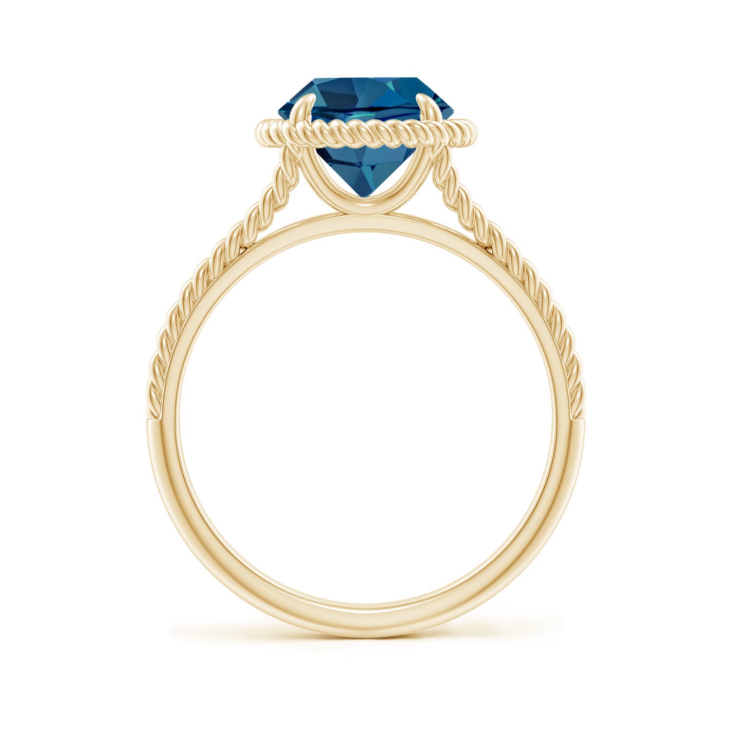 AAA - London Blue Topaz / 2.35 CT / 14 KT Yellow Gold