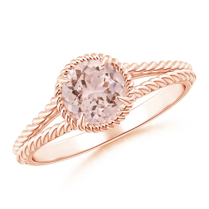 AAA - Morganite / 0.7 CT / 14 KT Rose Gold