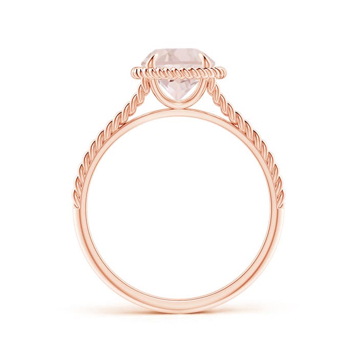 A - Morganite / 1.1 CT / 14 KT Rose Gold