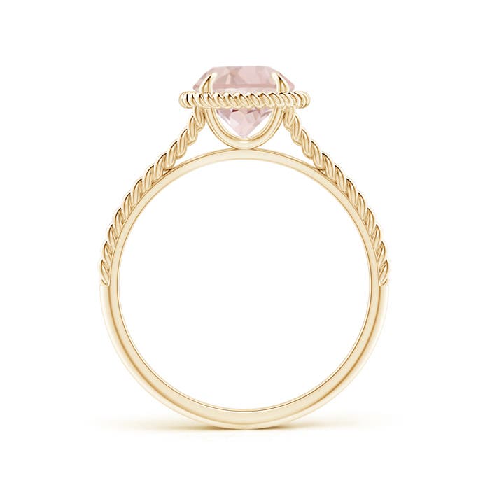 AA - Morganite / 1.1 CT / 14 KT Yellow Gold